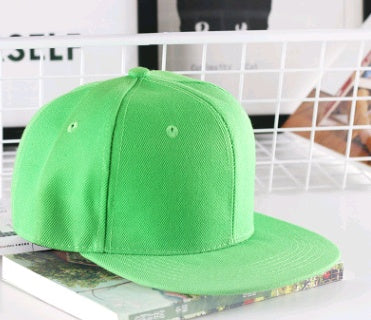 Pure Color Light Board Hiphop Flat Along The Hat Tide Men And Women Baseball Korean Version Of Hip Hop Hat