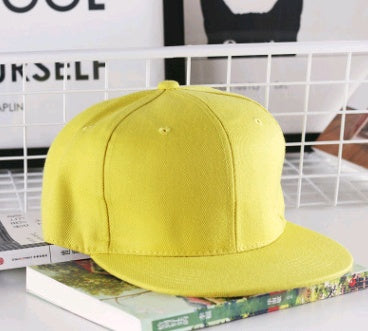Pure Color Light Board Hiphop Flat Along The Hat Tide Men And Women Baseball Korean Version Of Hip Hop Hat