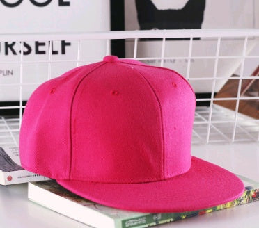Pure Color Light Board Hiphop Flat Along The Hat Tide Men And Women Baseball Korean Version Of Hip Hop Hat