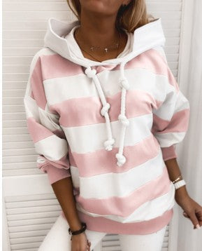 Long Sleeve Striped Sweater