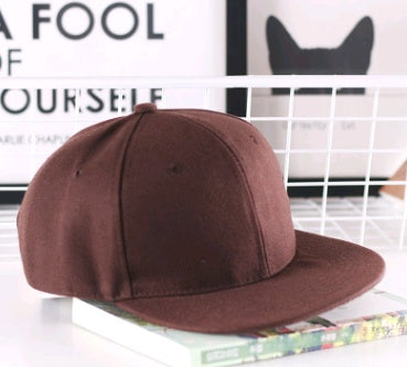 Pure Color Light Board Hiphop Flat Along The Hat Tide Men And Women Baseball Korean Version Of Hip Hop Hat