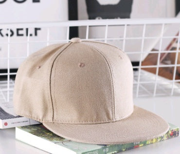 Pure Color Light Board Hiphop Flat Along The Hat Tide Men And Women Baseball Korean Version Of Hip Hop Hat