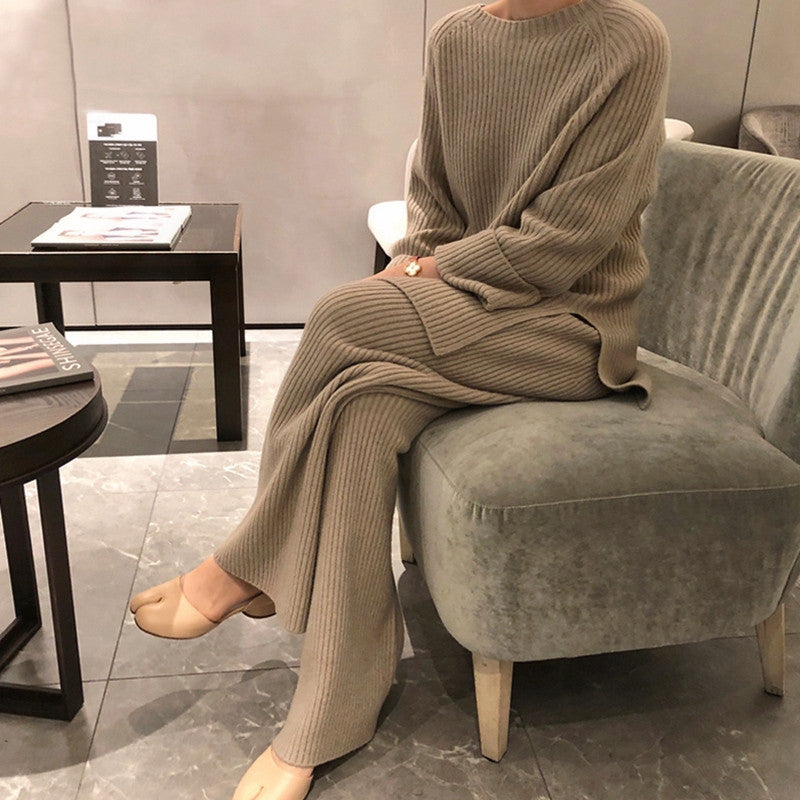 Two-piece suit of high fashionable temperament net red