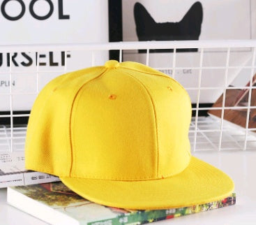 Pure Color Light Board Hiphop Flat Along The Hat Tide Men And Women Baseball Korean Version Of Hip Hop Hat