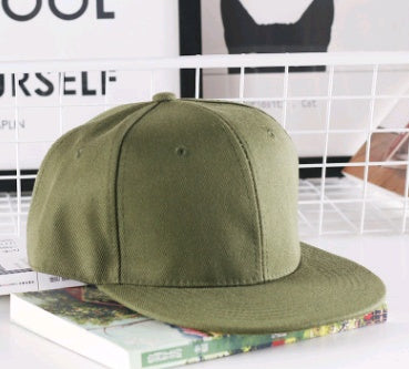 Pure Color Light Board Hiphop Flat Along The Hat Tide Men And Women Baseball Korean Version Of Hip Hop Hat