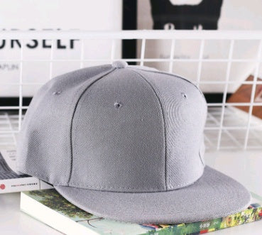 Pure Color Light Board Hiphop Flat Along The Hat Tide Men And Women Baseball Korean Version Of Hip Hop Hat