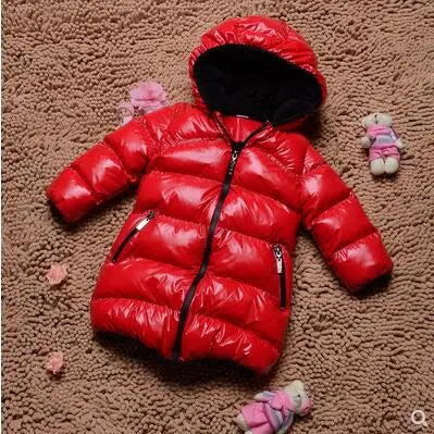 Baby Down Jacket Baby Cotton-padded Coat Boys Girls Clothing Child Winter Thickening Boys Girls Outwear