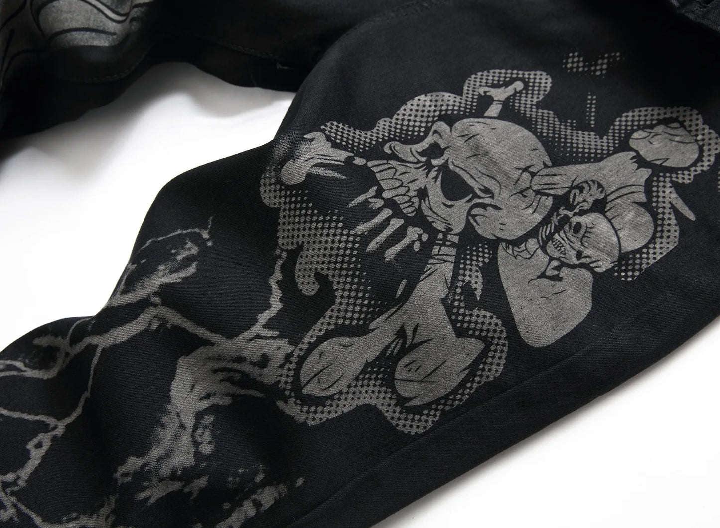 New Style Printed Jeans Men's Micro-elastic Jeans Fashion Original Pattern Design Printed Men Pants Brand Male Slim Jeans