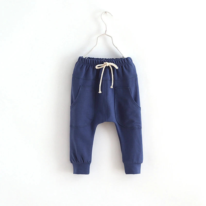 Boys Pants Spring Autumn Toddler Kids Trousers Clothes Cotton Children Harem Pants For Baby Girls Pants