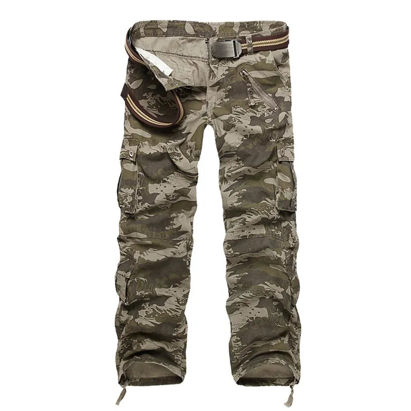 2023 Hot sale free shipping men cargo pants camouflage trousers military pants for man 7 colors