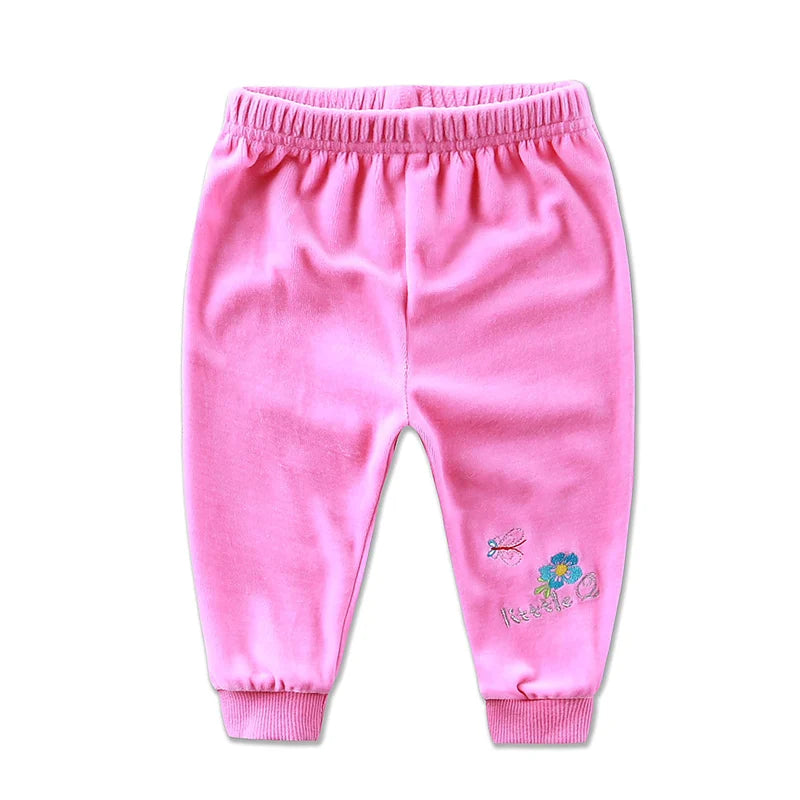 2023 New arrival velvet summer baby girl spring child set casual children's clothing two pieces set children girls twinset