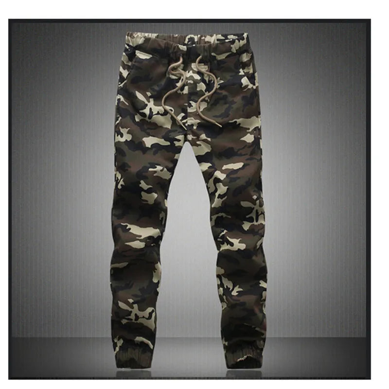 Camouflage Military Jogger Pants Men 2023 Pure Cotton Mens Spring Autumn Pencil Harem Pant Men Comfortable Trousers Camo Joggers