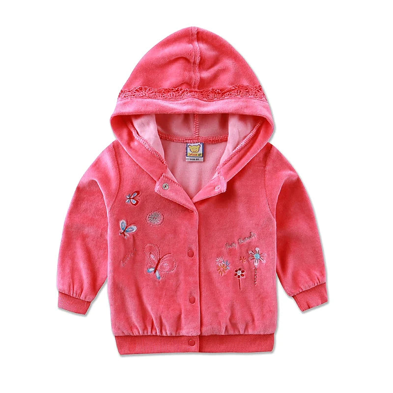 2023 New arrival velvet summer baby girl spring child set casual children's clothing two pieces set children girls twinset
