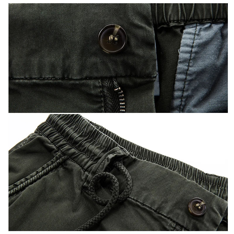 drop shipping autumn men military cargo pants cotton casual camouflage sweatpants joggers pantalon hombre 30-38 XP29