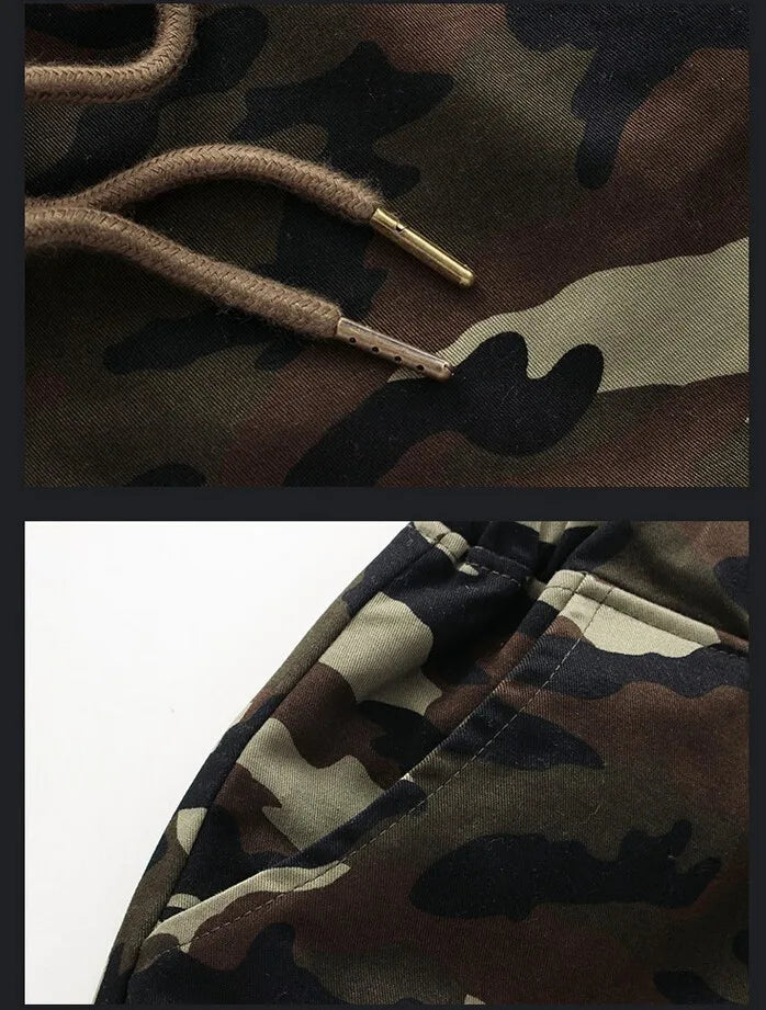 Camouflage Military Jogger Pants Men 2023 Pure Cotton Mens Spring Autumn Pencil Harem Pant Men Comfortable Trousers Camo Joggers
