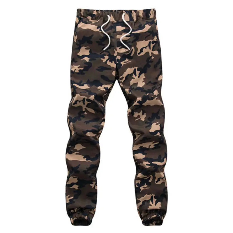 Cotton Mens Jogger Autumn Pencil Harem Pants 2023 Men Camouflage Military Pants Loose Comfortable Cargo Trousers Camo Jogger