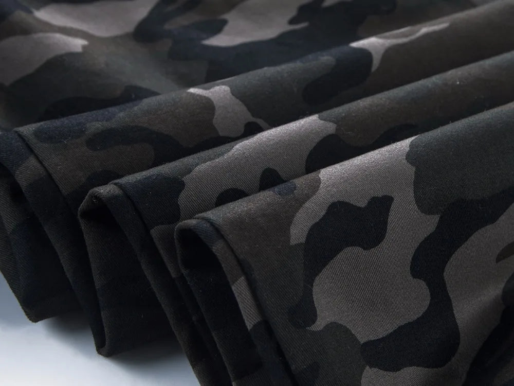 Cotton Mens Jogger Autumn Pencil Harem Pants 2023 Men Camouflage Military Pants Loose Comfortable Cargo Trousers Camo Jogger