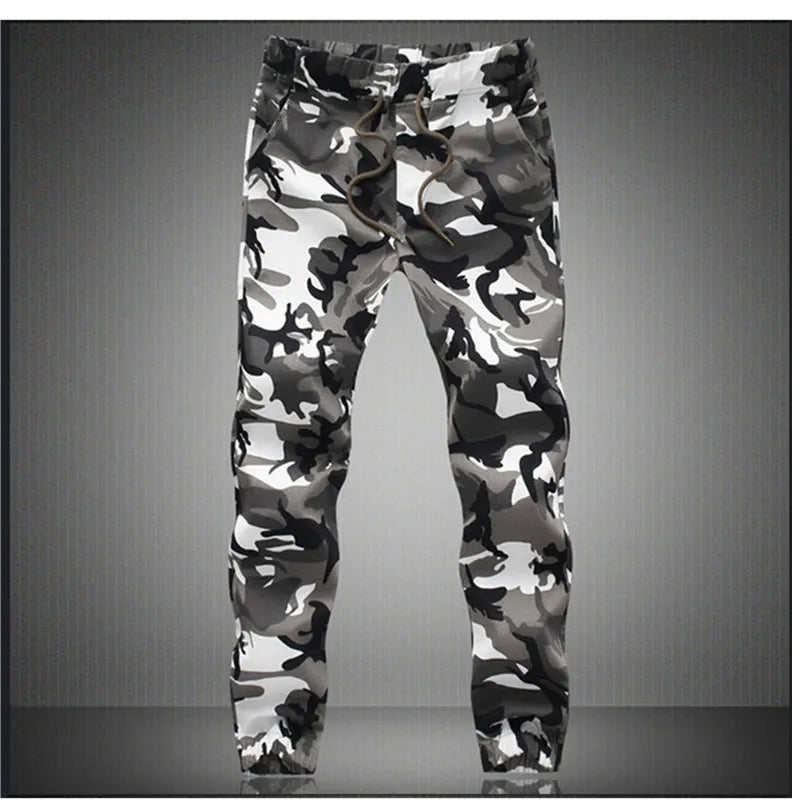 Camouflage Military Jogger Pants Men 2023 Pure Cotton Mens Spring Autumn Pencil Harem Pant Men Comfortable Trousers Camo Joggers