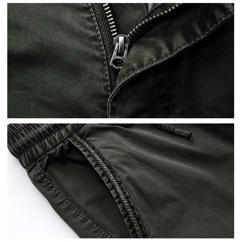 drop shipping autumn men military cargo pants cotton casual camouflage sweatpants joggers pantalon hombre 30-38 XP29