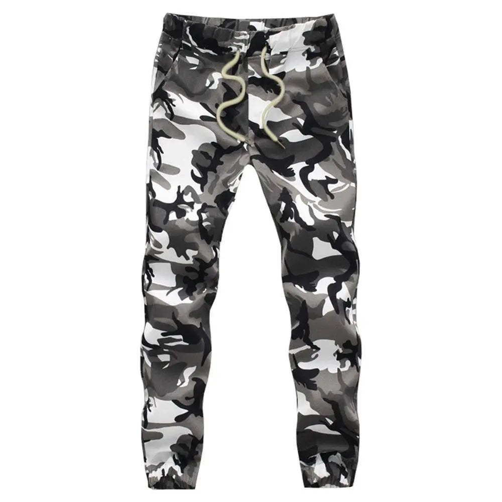 Cotton Mens Jogger Autumn Pencil Harem Pants 2023 Men Camouflage Military Pants Loose Comfortable Cargo Trousers Camo Jogger
