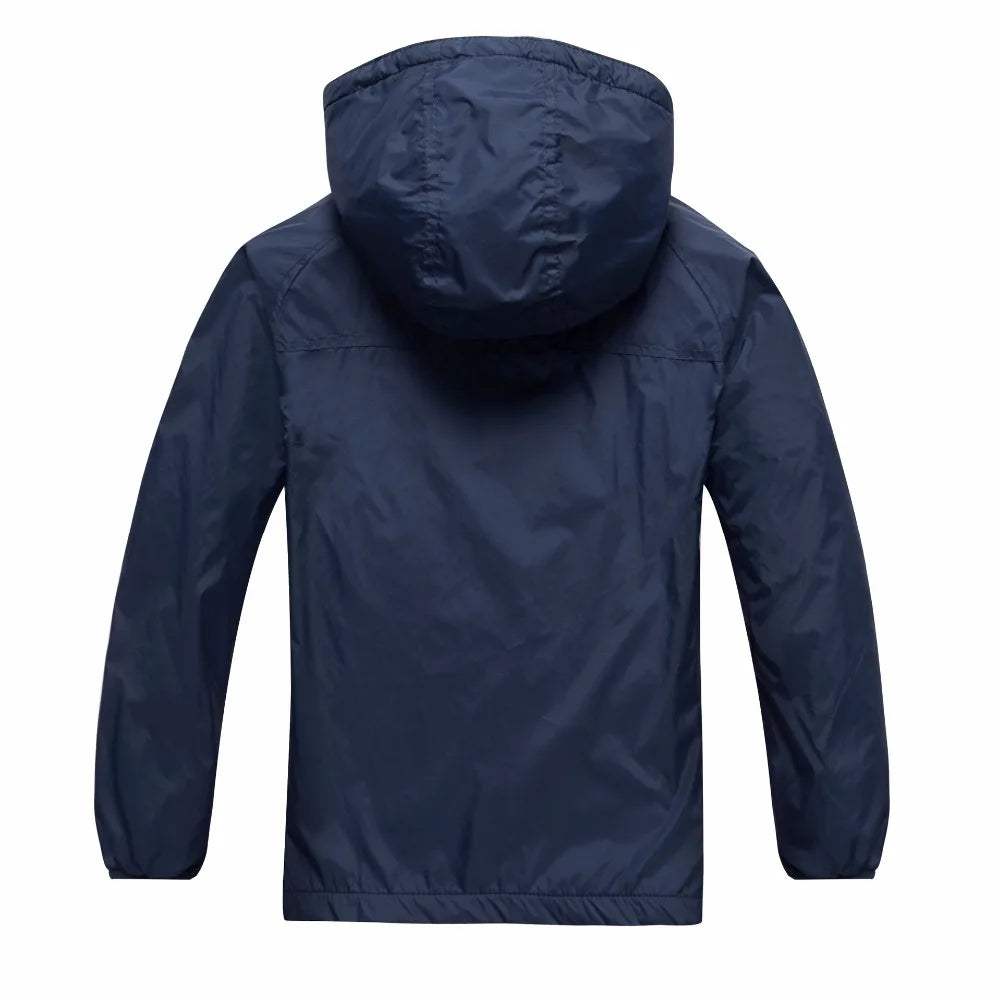 Brand Spring Windproof Waterproof Fleece Baby Boys Jackets Children Outerwear Child Coat Kids Outfits For 3-14 Years old