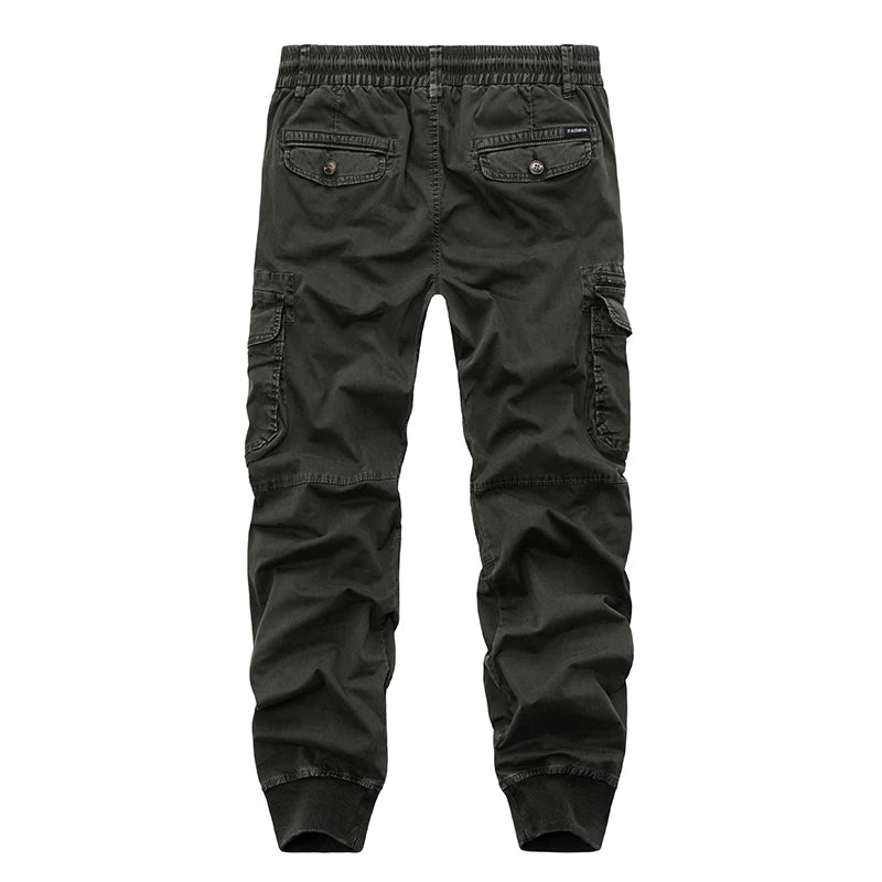 drop shipping autumn men military cargo pants cotton casual camouflage sweatpants joggers pantalon hombre 30-38 XP29