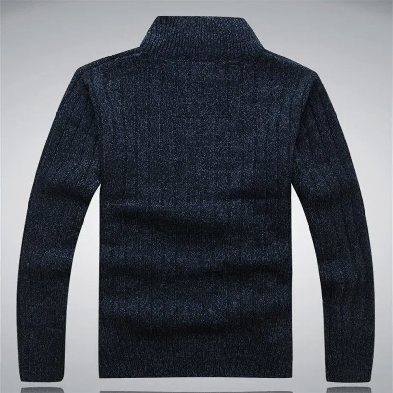 Sweater Male 2020 Wool Cotton Cardigan Autumn Men's Winter Sweater Kint Wear Knitwear Coats Clothing