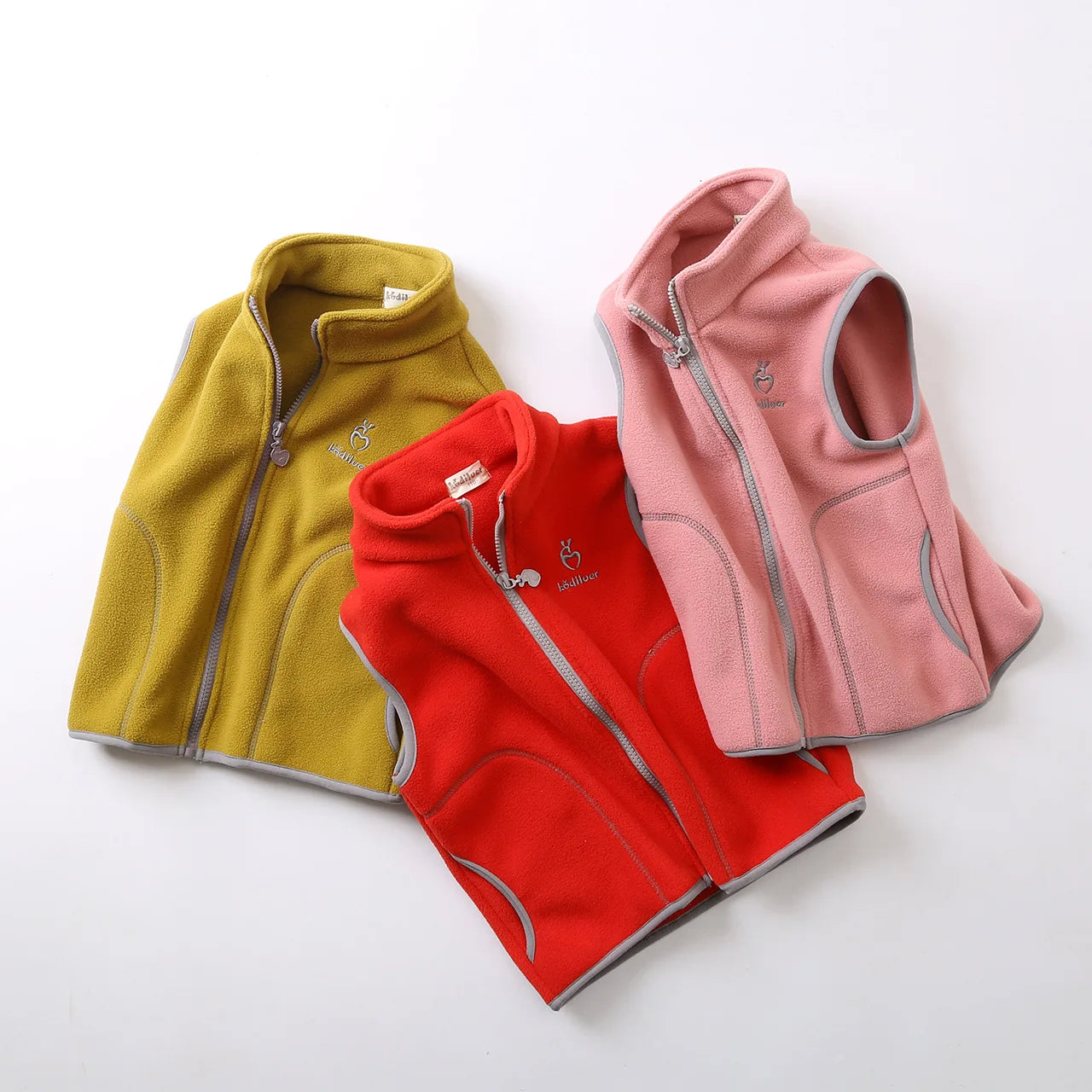 2020 New Baby Boys Girls Winter Coat Kids Warm Vest Children thicken Outerwear Jacket Fashion Solid Fleece Kids Coat 2-7 Years
