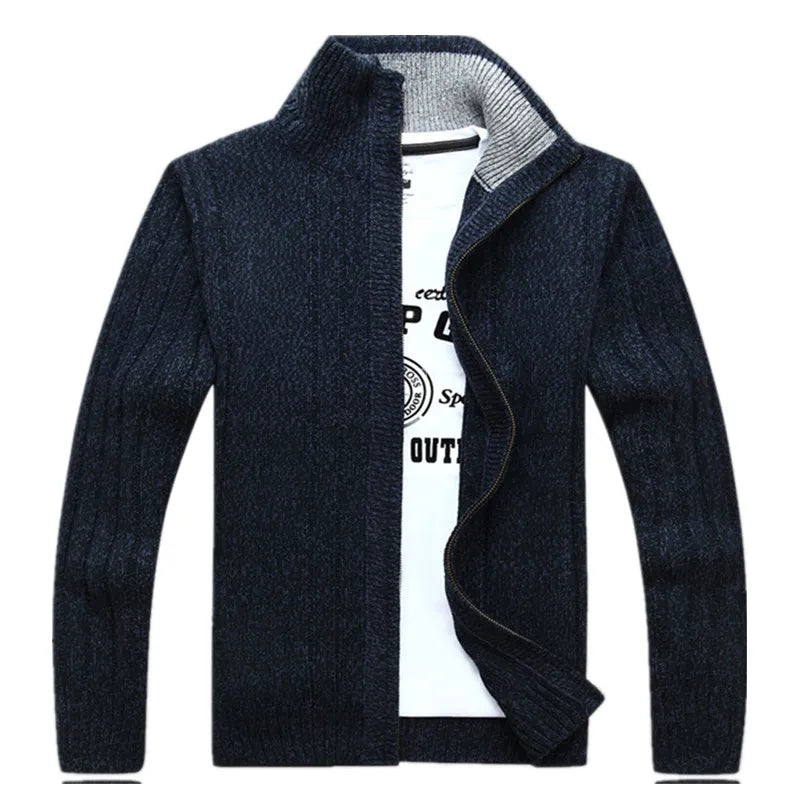 Sweater Male 2020 Wool Cotton Cardigan Autumn Men's Winter Sweater Kint Wear Knitwear Coats Clothing