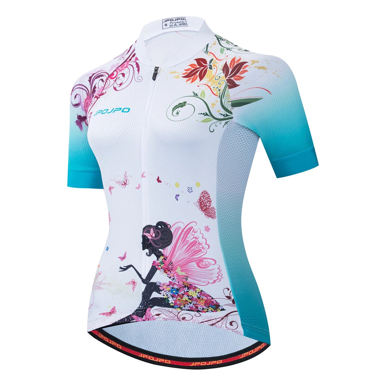2022 Cycling Jersey Women Bike Mountain Road MTB Top Female Bicycle Shirt Short Sleeve Racing Riding Clothing Summer Blouse Red