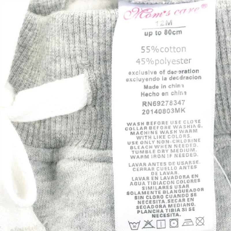 Winter Warm Velvet Sweatpants For 1-5 Yeas Babies Boys Girls Casual Sport Pants Jogging Kids Children Trousers KF107