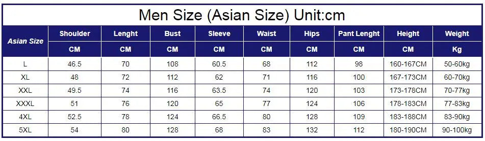 Tracksuit Men Two Piece Clothing Sets Casual Jacket+Pants 2PCS male`s Basketball Track Suit Sportswear Jogging Sweatsuits men
