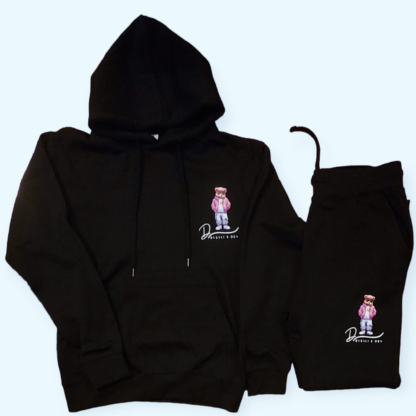 DYSALI bear pull over sweatsuit
