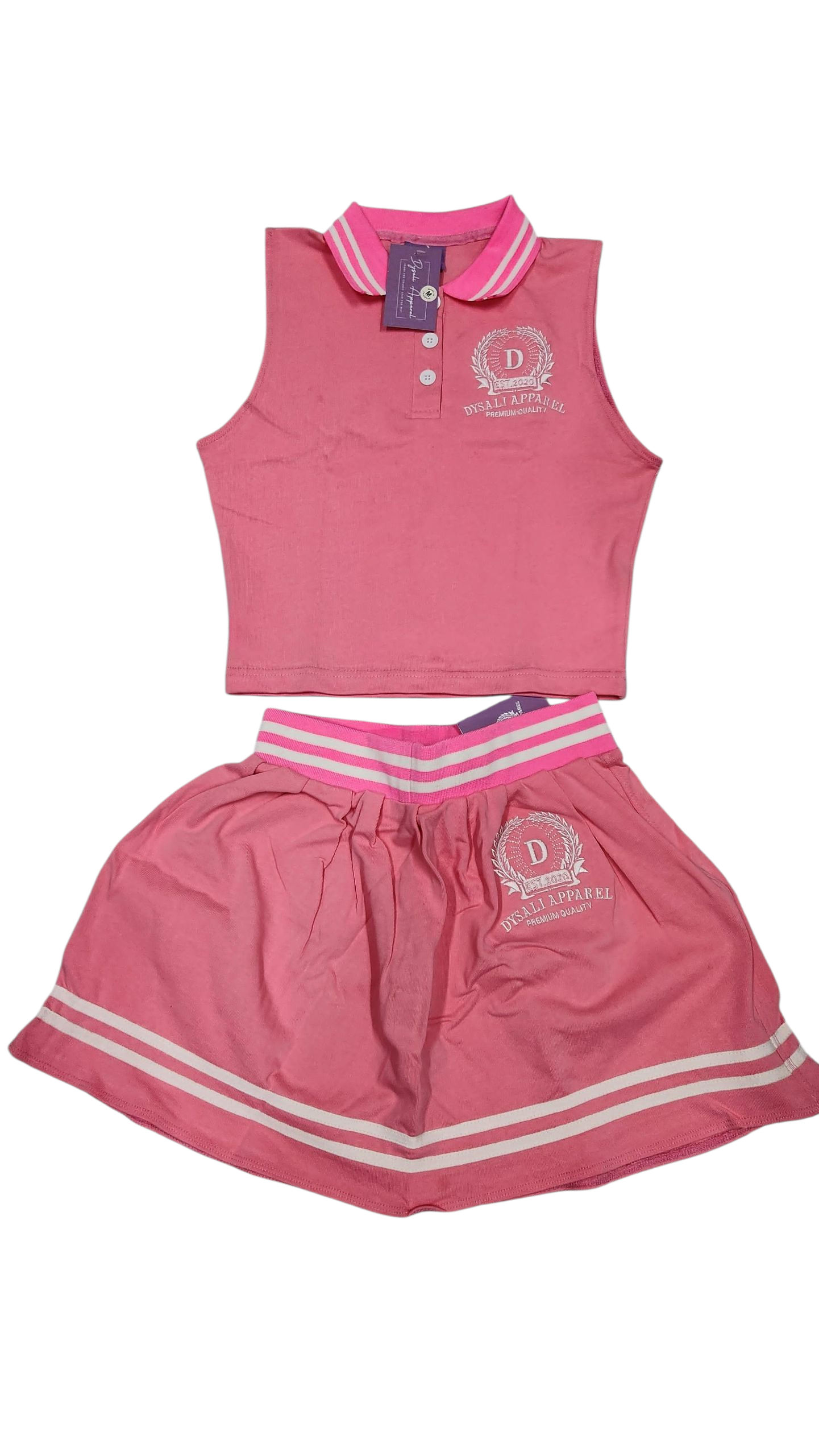 Dysali tennis skirt set