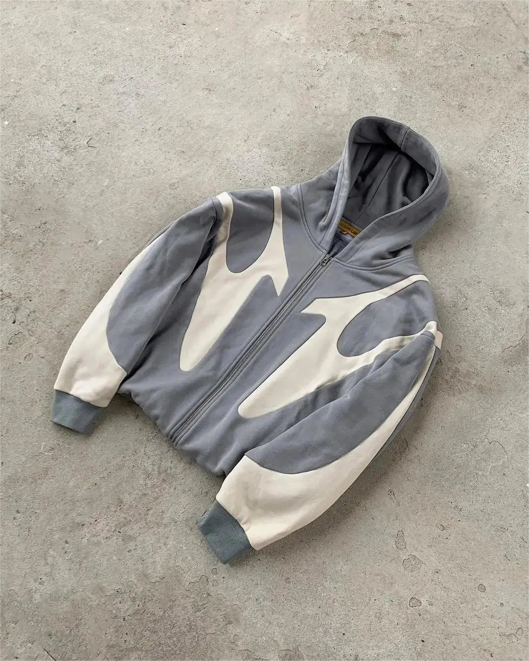 American high street casual sports couple suit autumn solid color hooded sweatshirt loose sweatpants daily home commuting hoodie
