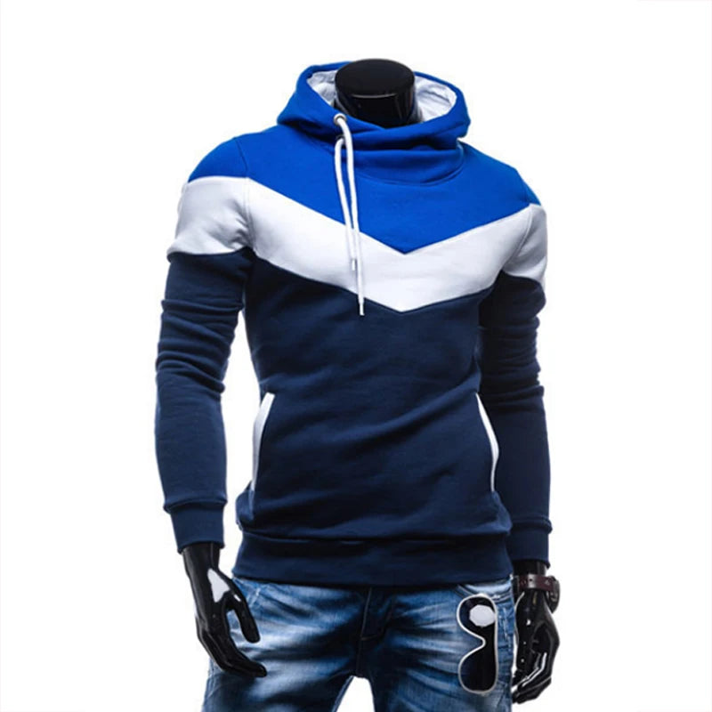 2022 Winter Man Hoodie Sweatshirt Slim Fit Hooded Harajuku Pullover Hip Hop Jacket Hoody Sportswear Sweatshirt Male Tracksuits