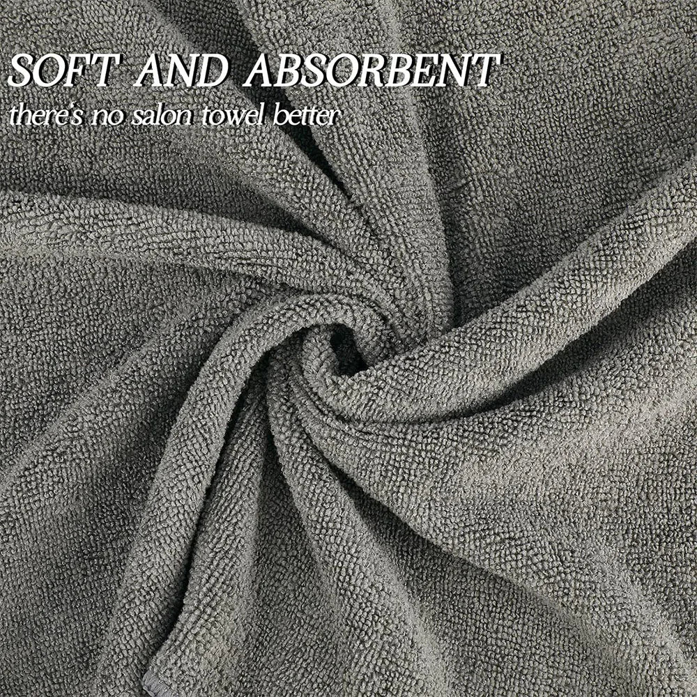 5/10/20PCS Bleach Proof Salon Towels Microfiber Absorbent Salon Hand Towels for Gym Bath Spa Shaving Shampoo Home Hair Drying