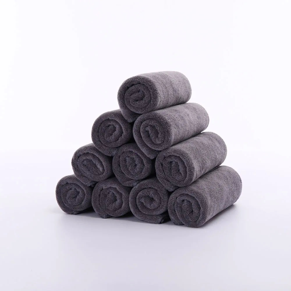 5/10/20PCS Bleach Proof Salon Towels Microfiber Absorbent Salon Hand Towels for Gym Bath Spa Shaving Shampoo Home Hair Drying