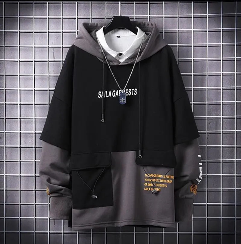 2020 New Casual Men Clothing Fashion Japan Style Hoodies Men Streetwear Harajuku Men Sweatshirt Hip Hop Long sleeve Men Hoodies