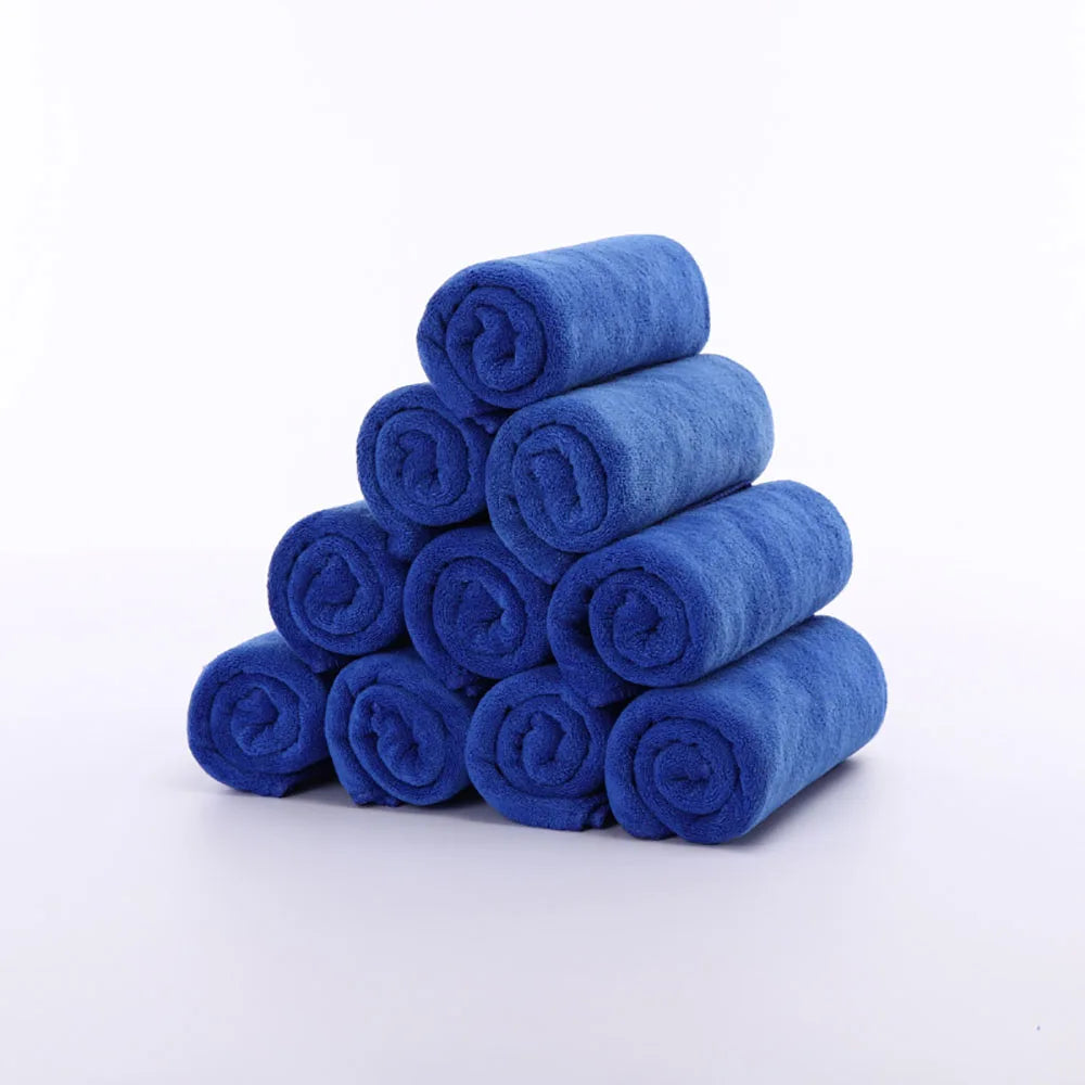 5/10/20PCS Bleach Proof Salon Towels Microfiber Absorbent Salon Hand Towels for Gym Bath Spa Shaving Shampoo Home Hair Drying