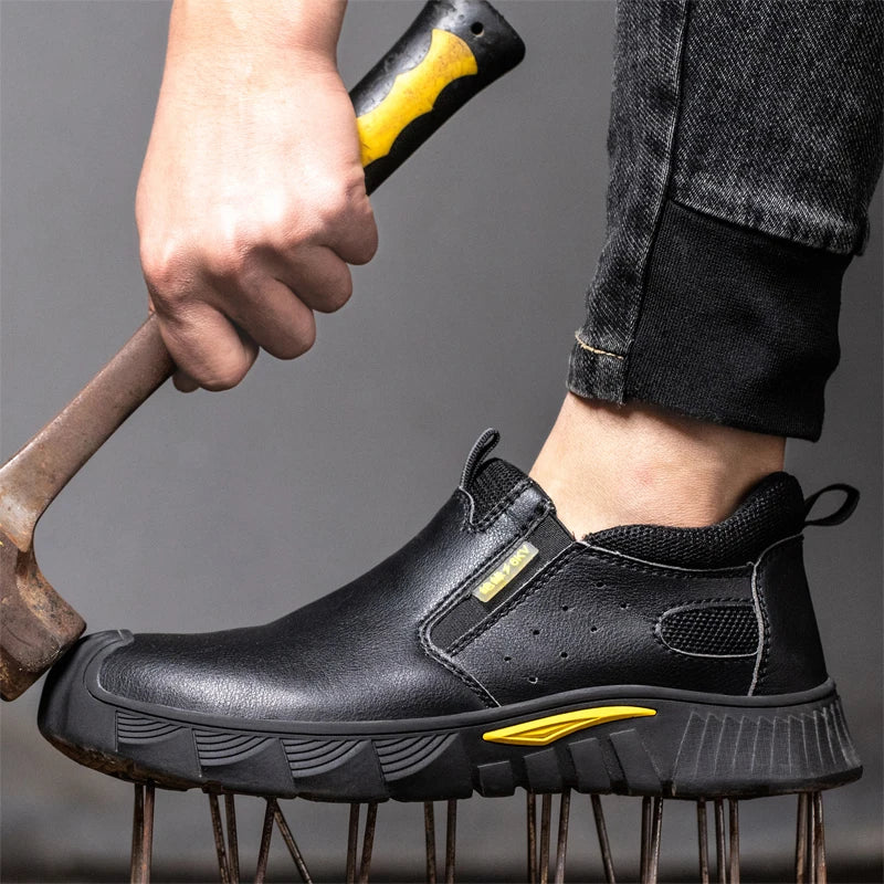Waterproof Work Shoes 6KV Insulated Electrical Shoes Anti Scalding Safety Shoes Anti-smash Anti-puncture Indestructible Shoes
