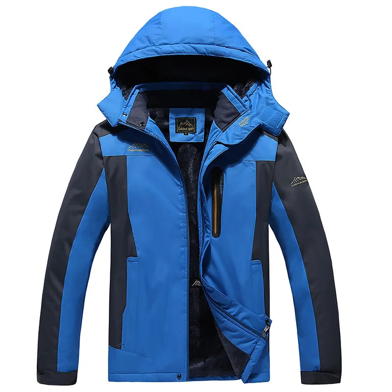 9XL Winter jackets pourpoint XL Plus size windproof coat Waterproof Fleece thickening Big yards Warmth thick coat 7XL 8XL 6XL
