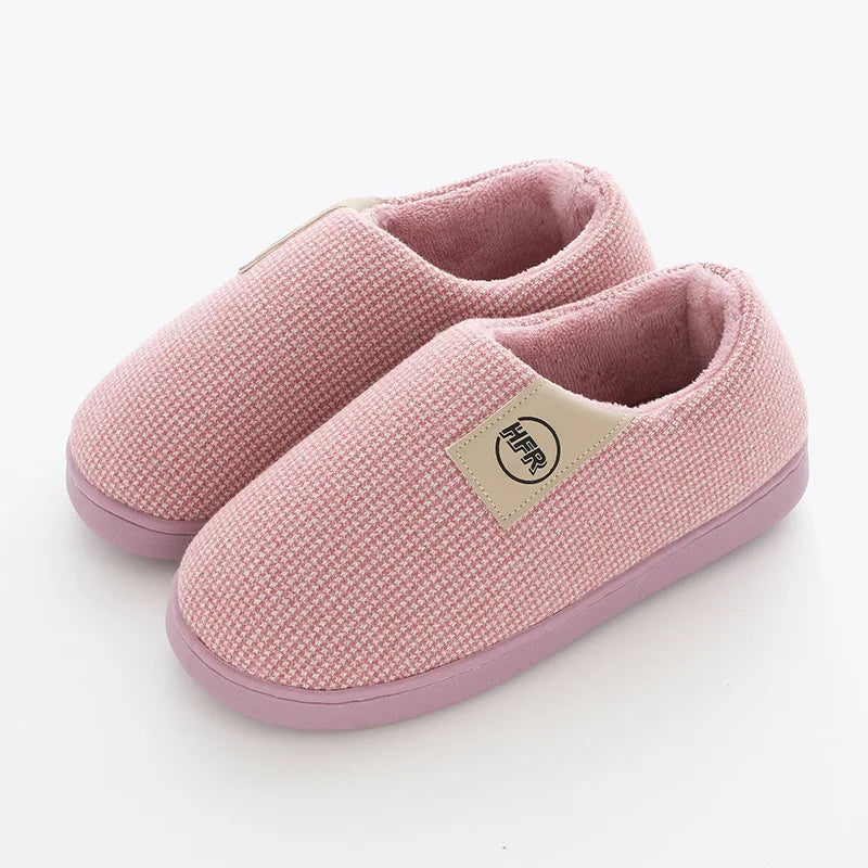 2023 Winter Warm Shoes Woman Men Indoor Slippers Soft Plush Lovers Home Floor Slipper Anti-slip Ladies Bedroom Slides SH08212