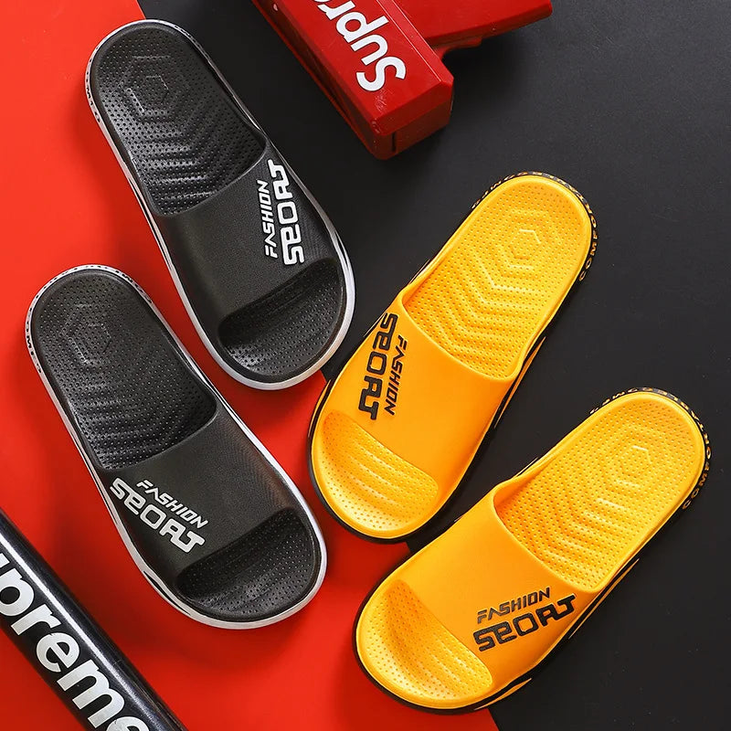 47 Big Size Men Fashion Platform Flip-flops Women Simplicity Beach Seaside Slides Bathroom Anti Slip Indoor Soft Sole Slipper
