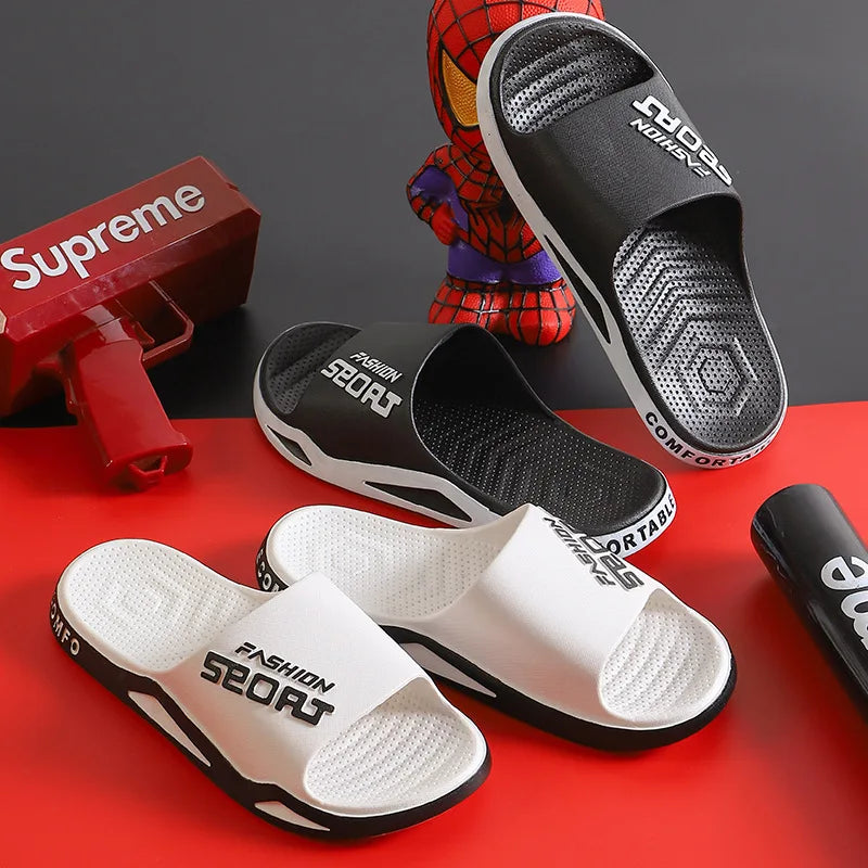 47 Big Size Men Fashion Platform Flip-flops Women Simplicity Beach Seaside Slides Bathroom Anti Slip Indoor Soft Sole Slipper