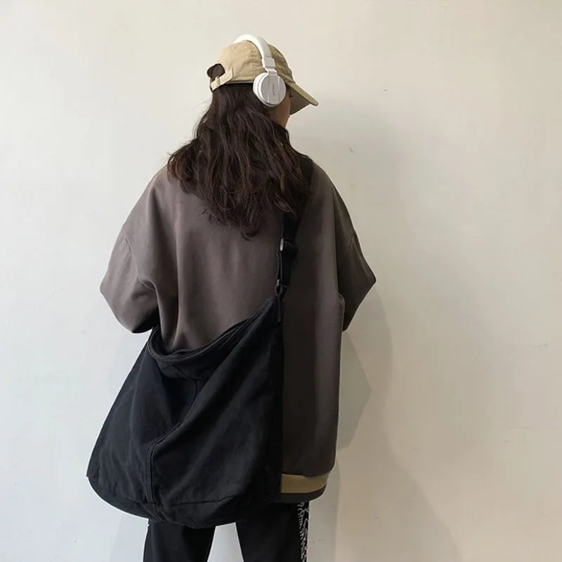 2022 trend Women's bags fashion thick Cotton Cloth Canvas saddle bag female carrying armpit fashion luxury brand design bags