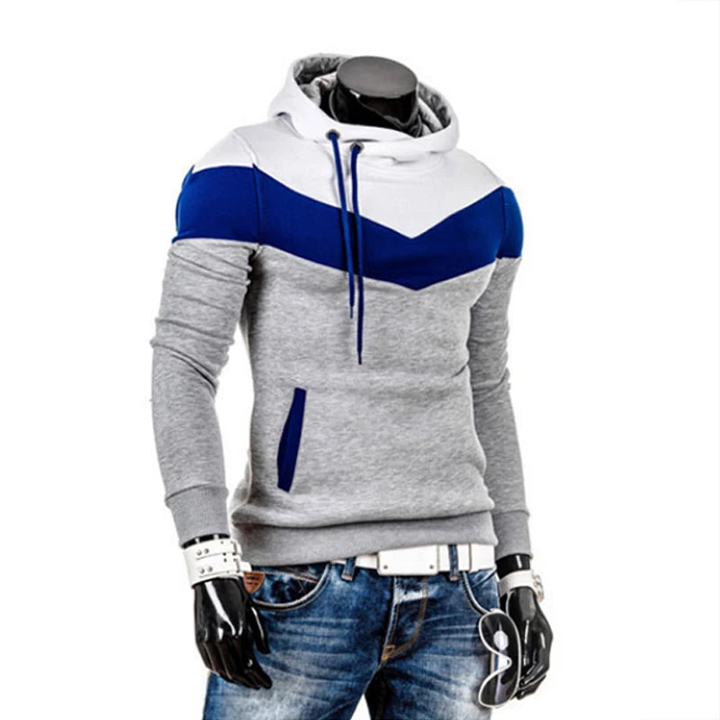 2022 Winter Man Hoodie Sweatshirt Slim Fit Hooded Harajuku Pullover Hip Hop Jacket Hoody Sportswear Sweatshirt Male Tracksuits