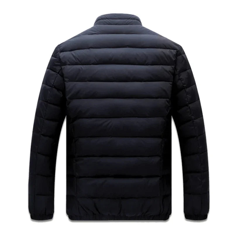 Big Size 2021 White Duck Down Men's Winter Jacket Ultralight Down Jacket Casual Outerwear Snow Warm Fur Collar Brand Coat Parkas