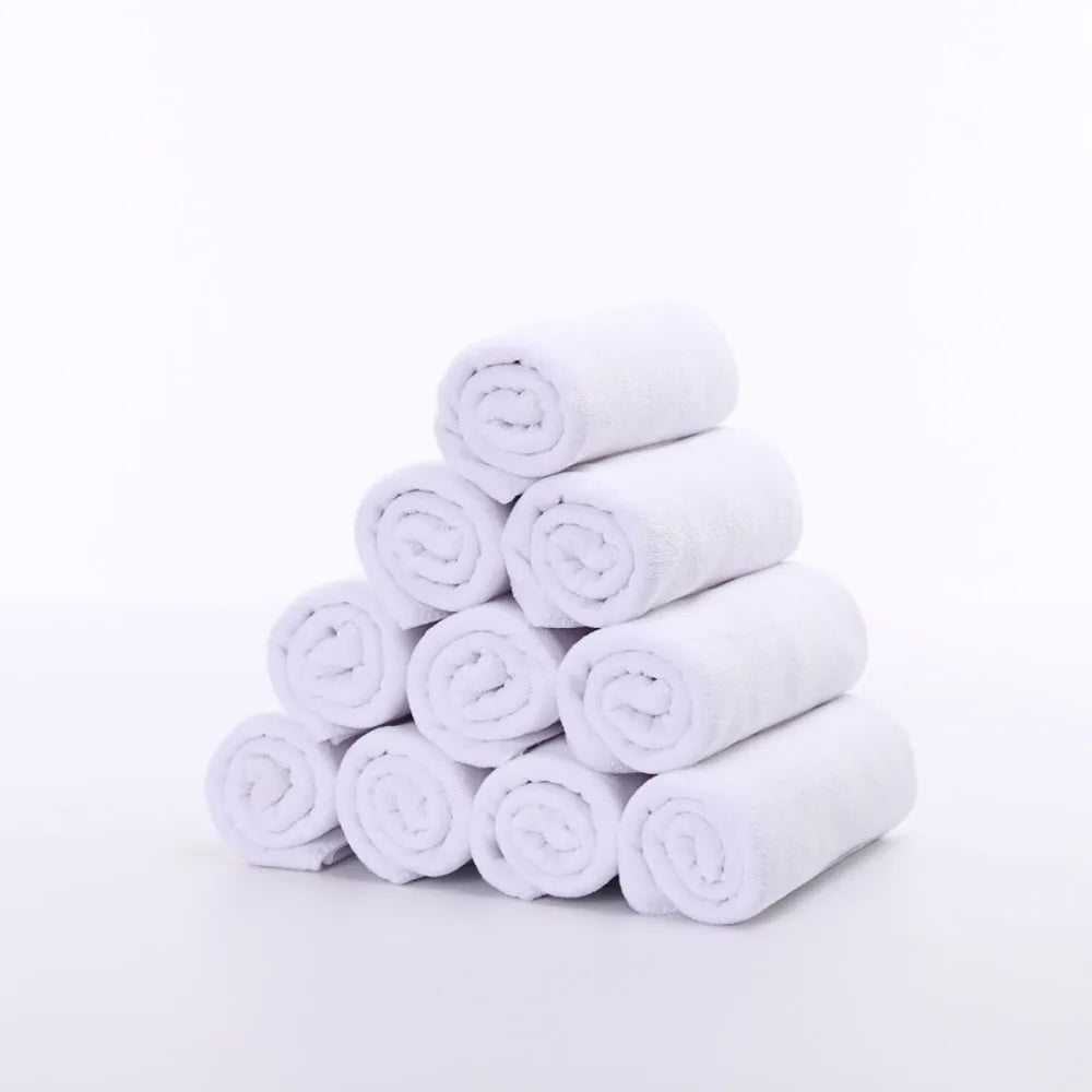 5/10/20PCS Bleach Proof Salon Towels Microfiber Absorbent Salon Hand Towels for Gym Bath Spa Shaving Shampoo Home Hair Drying