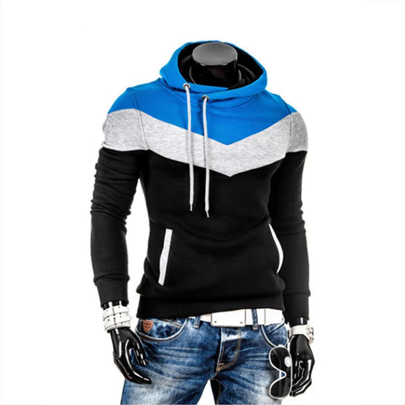 2022 Winter Man Hoodie Sweatshirt Slim Fit Hooded Harajuku Pullover Hip Hop Jacket Hoody Sportswear Sweatshirt Male Tracksuits